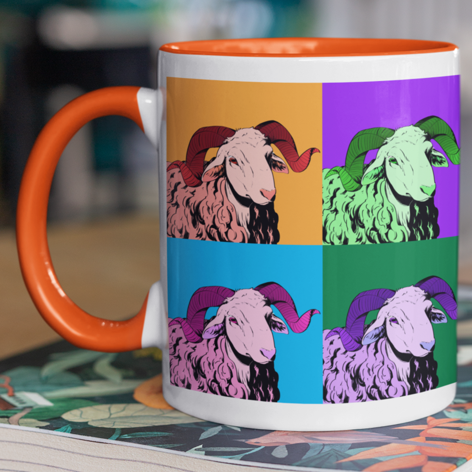 Andy MoutMout , Pop Art Pyrénées – Mug