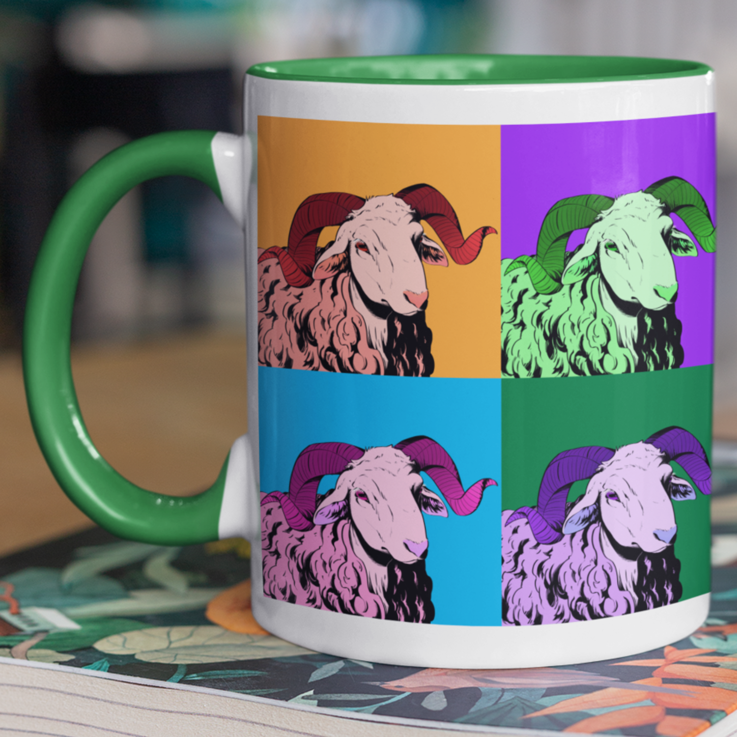 Andy MoutMout , Pop Art Pyrénées – Mug