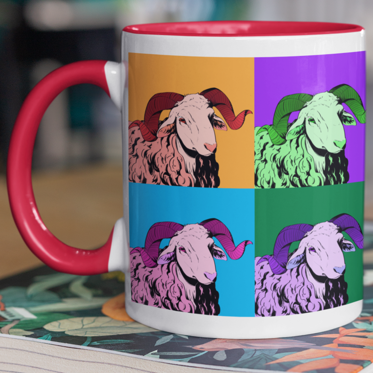 Andy MoutMout , Pop Art Pyrénées – Mug