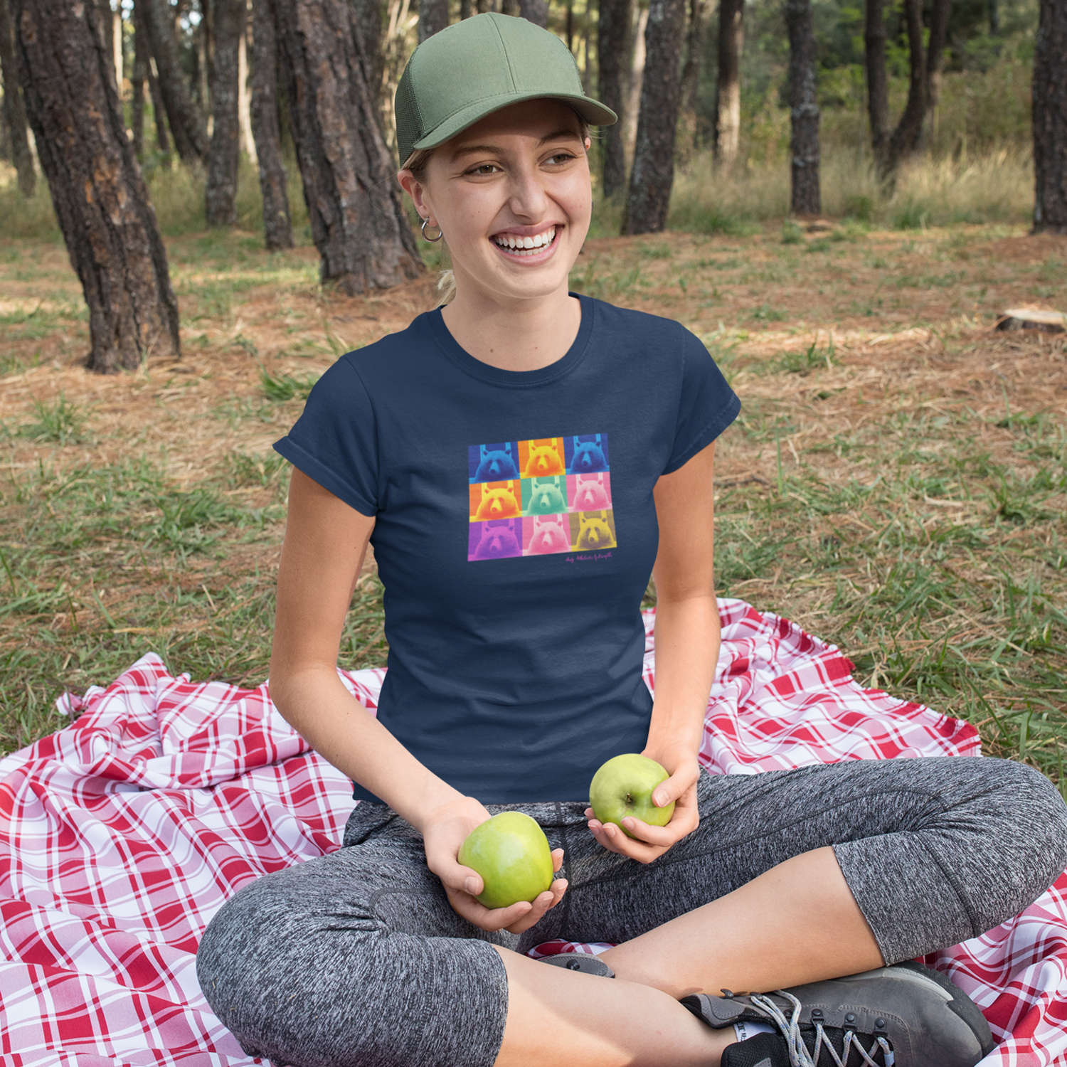 Andy Whalours, Pop Art Pyrénées — Tee-shirt Femme