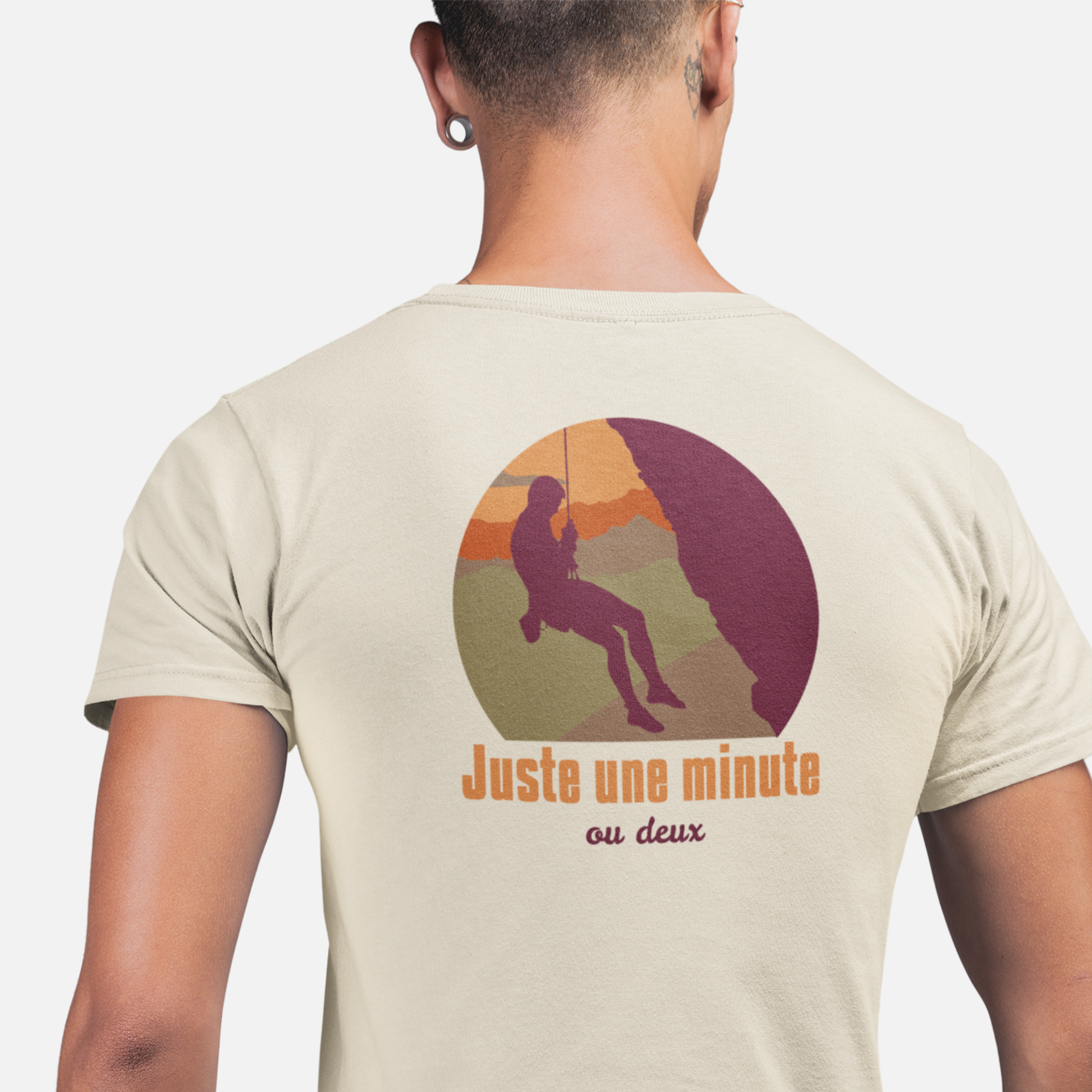 Juste une minute— Tee-shirt Homme